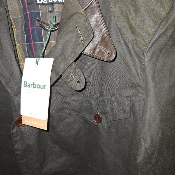 Barbour Beacon Sports Waxed Jacket - Picture 3 of 14